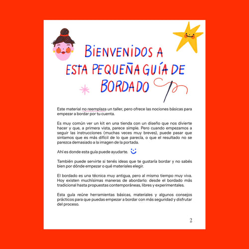 Guía de bordado en español - eBook para aprender a bordar desde 0